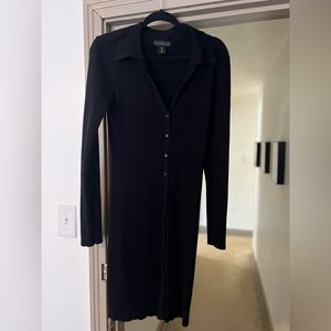 House of Harlow 1960 Collared Button Up Midi Dress